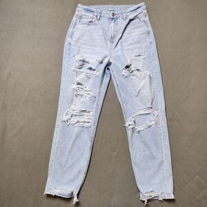 American Eagle Curvy Mom Jeans Sz 8 Regular